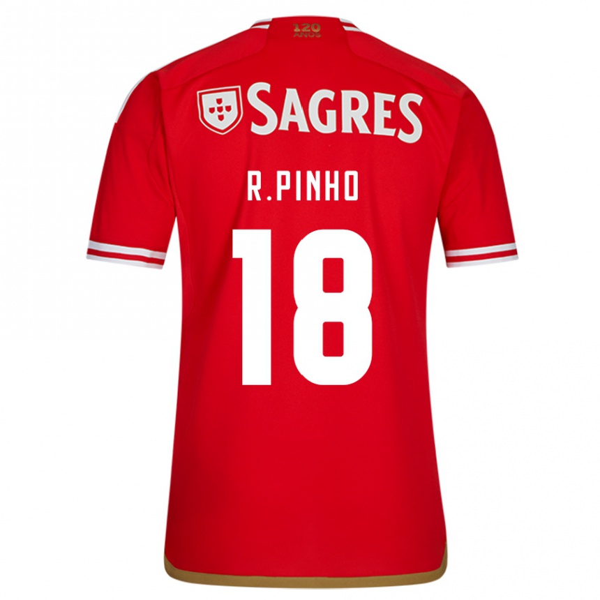 Enfant Football Maillot Rodrigo Pinho #18 Rouge Tenues Domicile 2023/24 Canada