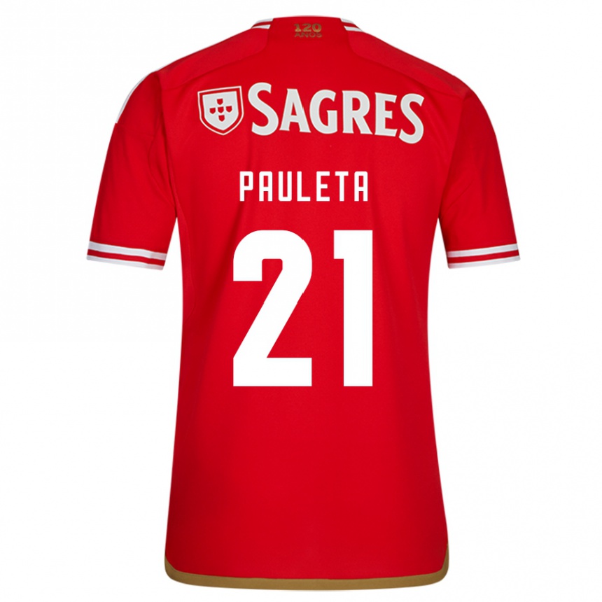 Enfant Football Maillot Pauleta #21 Rouge Tenues Domicile 2023/24 Canada