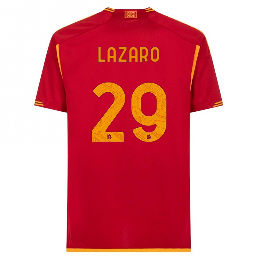 Enfant Football Maillot Paloma Lazaro #29 Rouge Tenues Domicile 2023/24 Canada