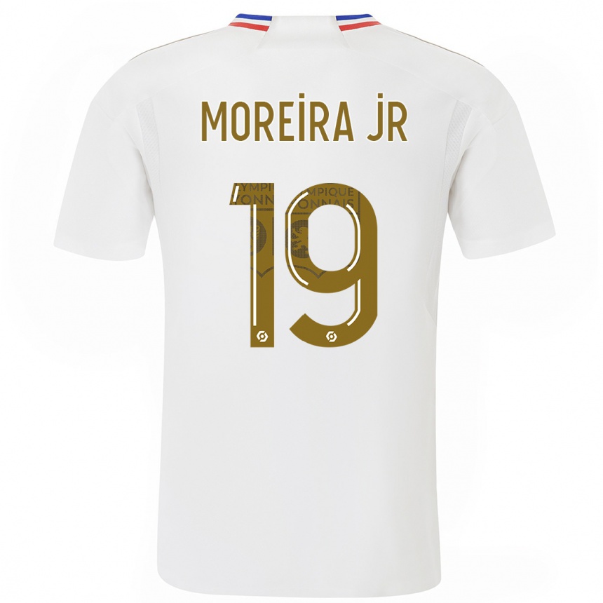 Kids Diego Moreira #0 White Home Jersey 2023/24 T-Shirt Canada