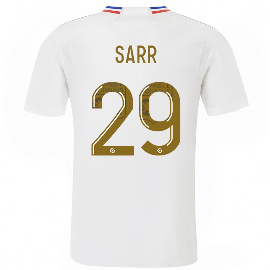 Kids  Mamadou Sarr #29 White Home Jersey 2023/24 T-Shirt Canada