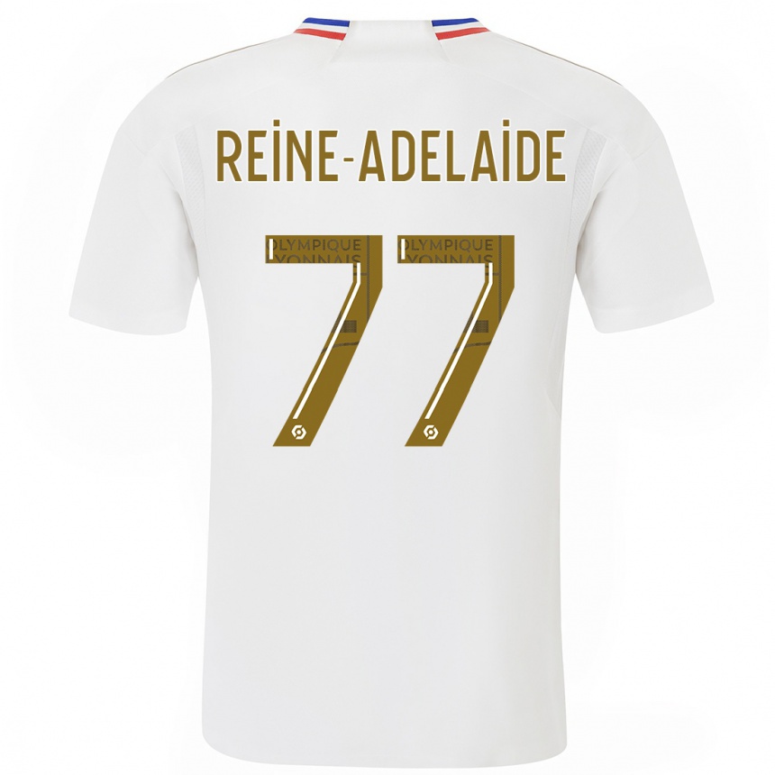 Kids Jeff Reine-Adelaide #77 White Home Jersey 2023/24 T-Shirt Canada