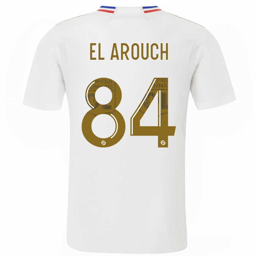 Kids Mohamed El Arouch #84 White Home Jersey 2023/24 T-Shirt Canada