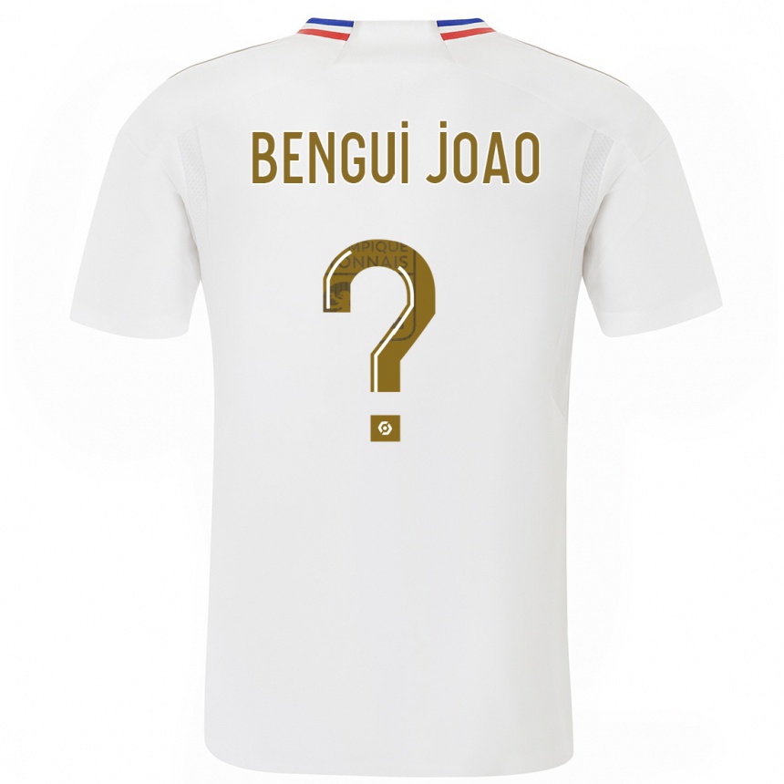 Kids Justin Bengui Joao #0 White Home Jersey 2023/24 T-Shirt Canada