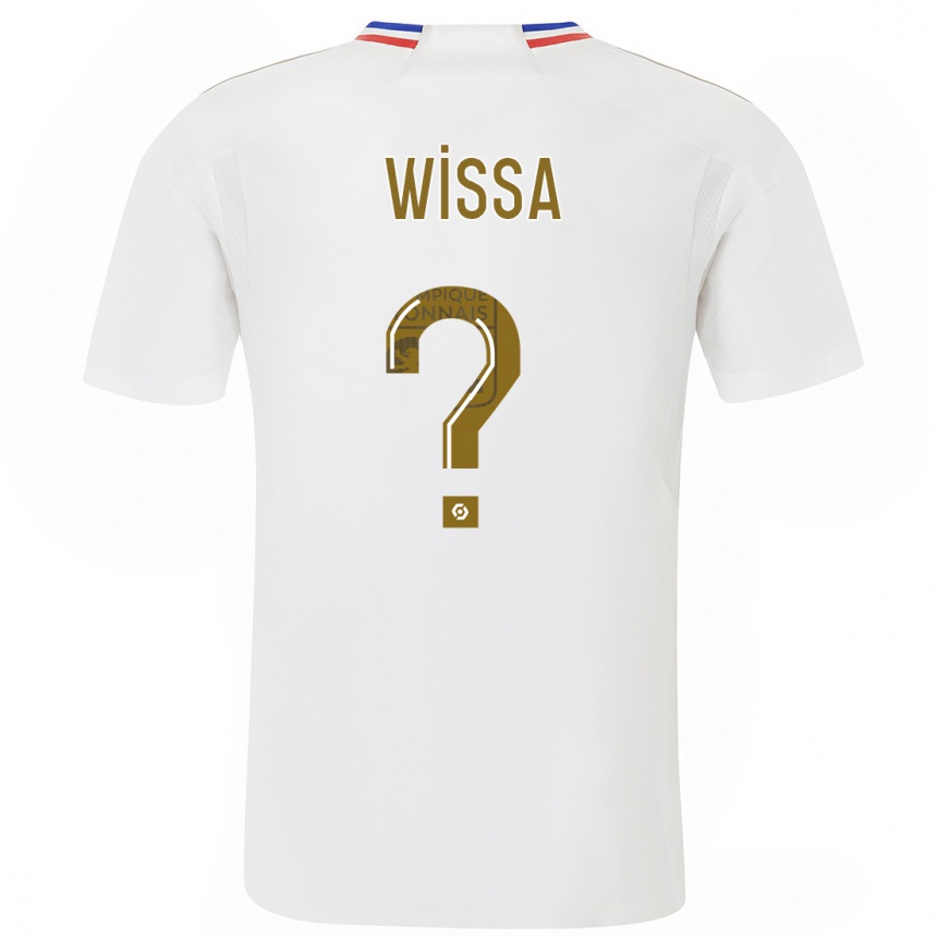 Kids  Eli Wissa #0 White Home Jersey 2023/24 T-Shirt Canada