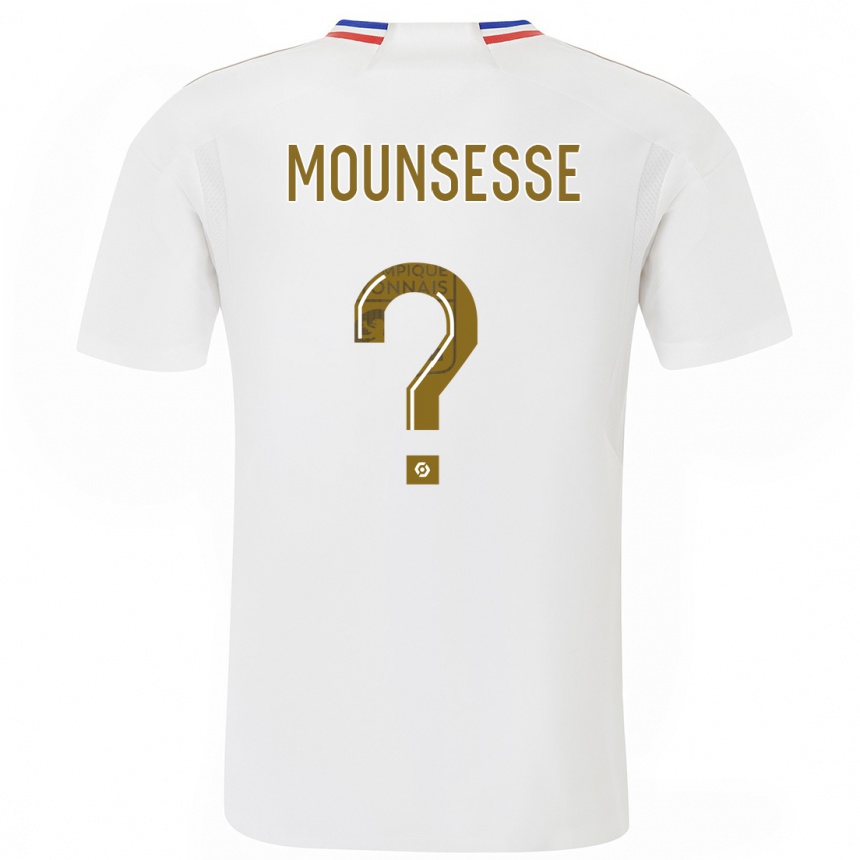 Kids  Jeremy Mounsesse #0 White Home Jersey 2023/24 T-Shirt Canada