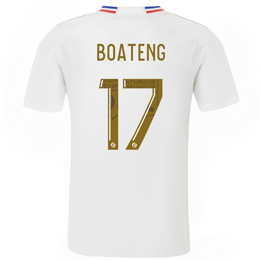 Enfant Football Maillot Jerome Boateng #17 Blanc Tenues Domicile 2023/24 Canada