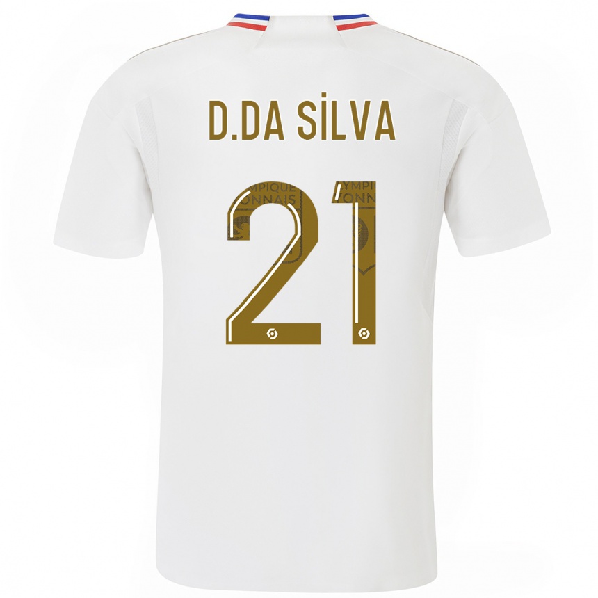 Kids  Damien Da Silva #21 White Home Jersey 2023/24 T-Shirt Canada