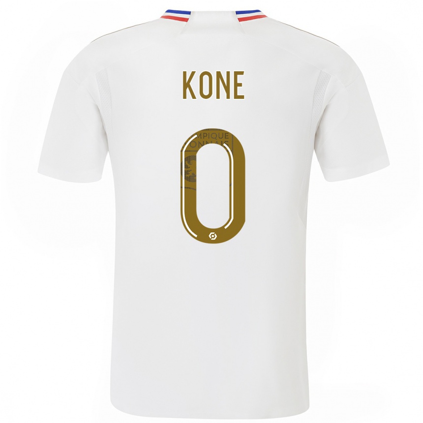 Enfant Football Maillot Youssouf Kone #0 Blanc Tenues Domicile 2023/24 Canada