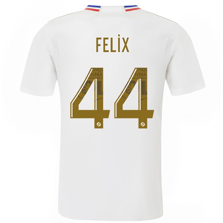 Kids Marley Felix #44 White Home Jersey 2023/24 T-Shirt Canada