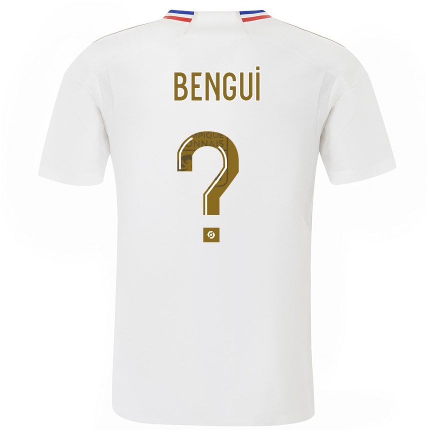 Enfant Football Maillot Justin Bengui #0 Blanc Tenues Domicile 2023/24 Canada