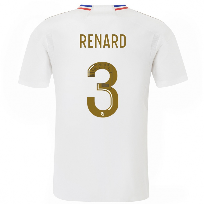 Enfant Football Maillot Wendie Renard #3 Blanc Tenues Domicile 2023/24 Canada