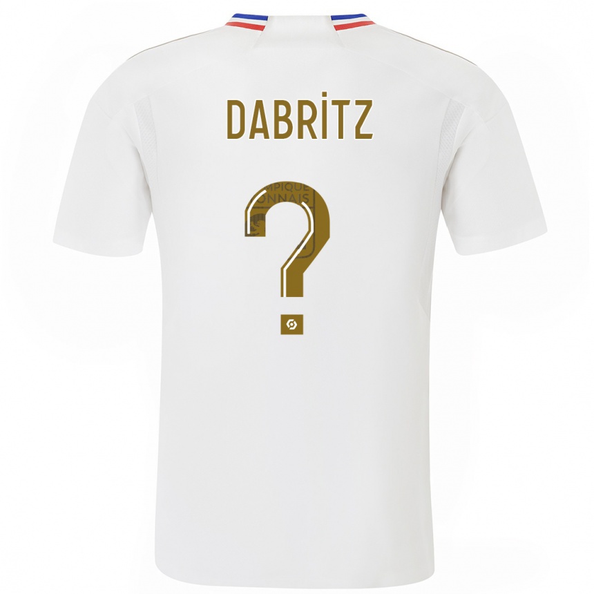 Enfant Football Maillot Sara Dabritz #0 Blanc Tenues Domicile 2023/24 Canada