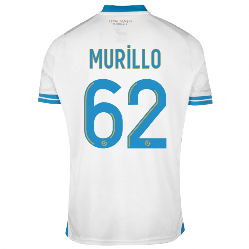 Kids  Amir Murillo #62 White Home Jersey 2023/24 T-Shirt Canada