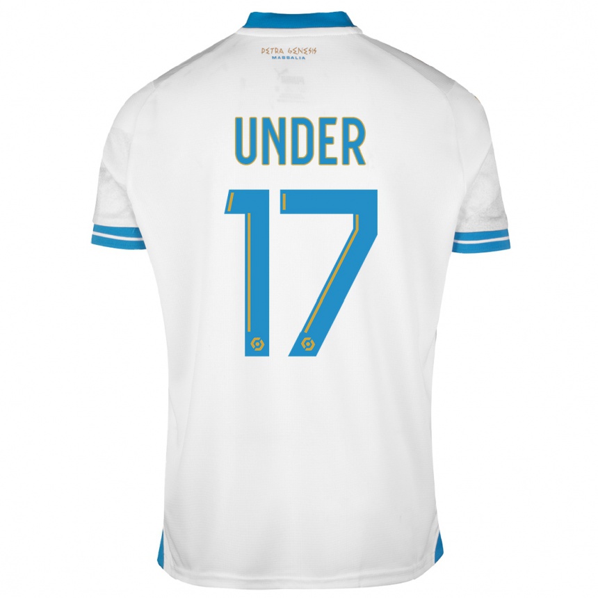 Kids  Cengiz Under #17 White Home Jersey 2023/24 T-Shirt Canada