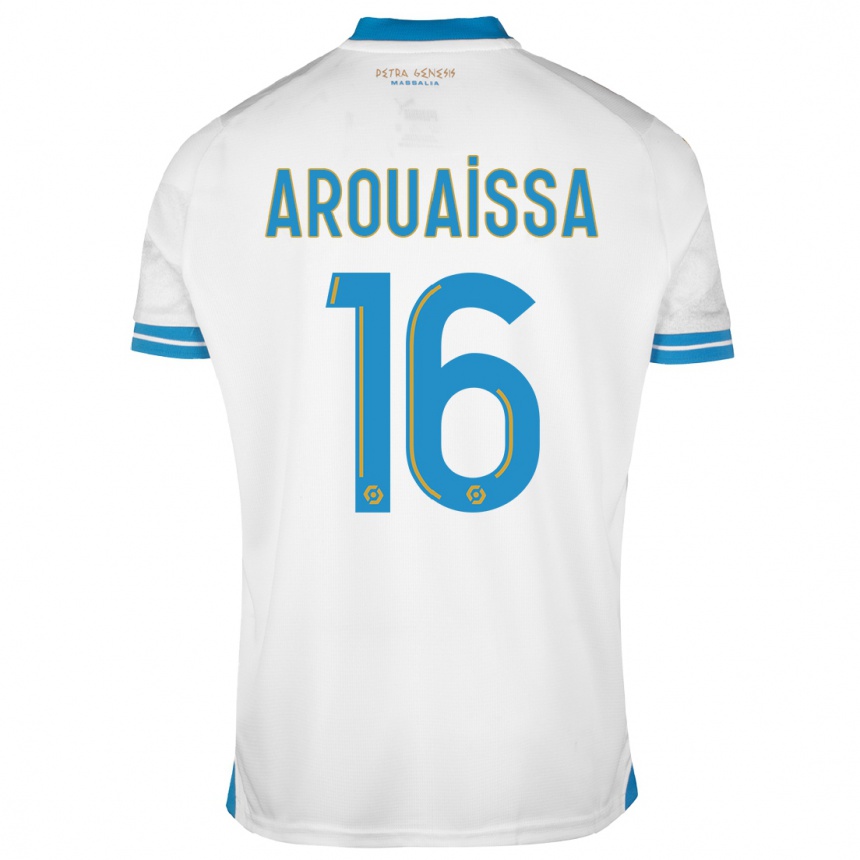 Enfant Football Maillot Ines Arouaissa #16 Blanc Tenues Domicile 2023/24 Canada