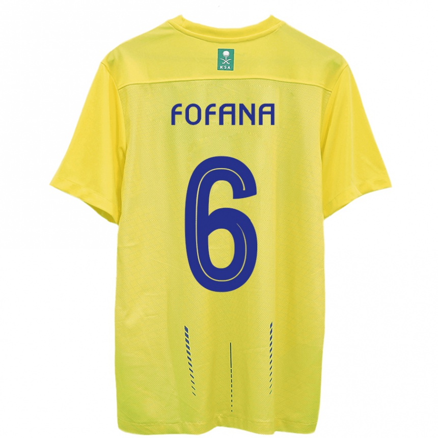 Enfant Football Maillot Seko Fofana #6 Jaune Tenues Domicile 2023/24 Canada