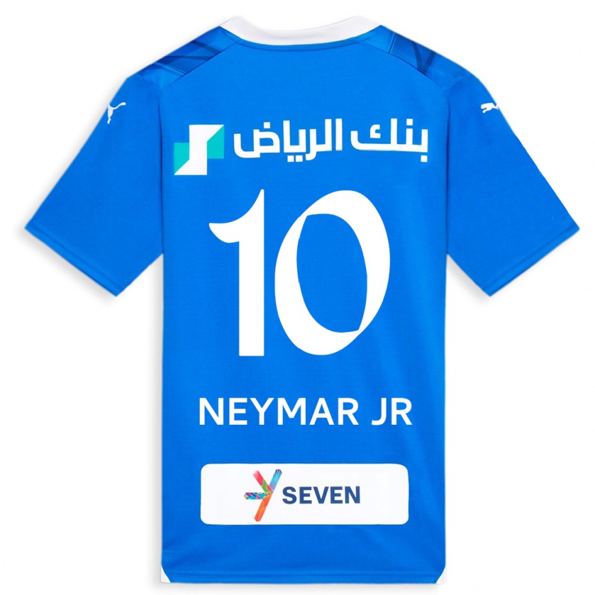 Kids Neymar #10 Blue Home Jersey 2023/24 T-Shirt Canada