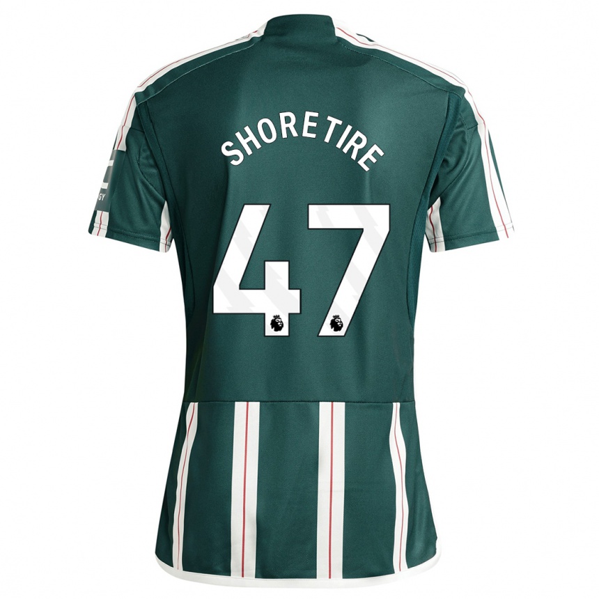 Kids  Shola Shoretire #47 Dark Green Away Jersey 2023/24 T-Shirt Canada