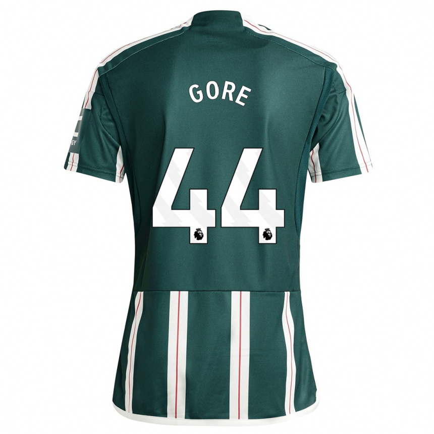 Kids  Daniel Gore #44 Dark Green Away Jersey 2023/24 T-Shirt Canada