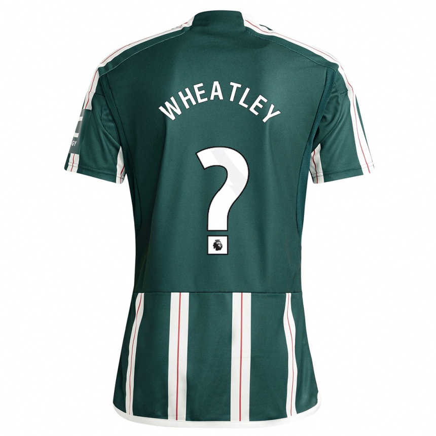 Kids Ethan Wheatley #0 Dark Green Away Jersey 2023/24 T-Shirt Canada