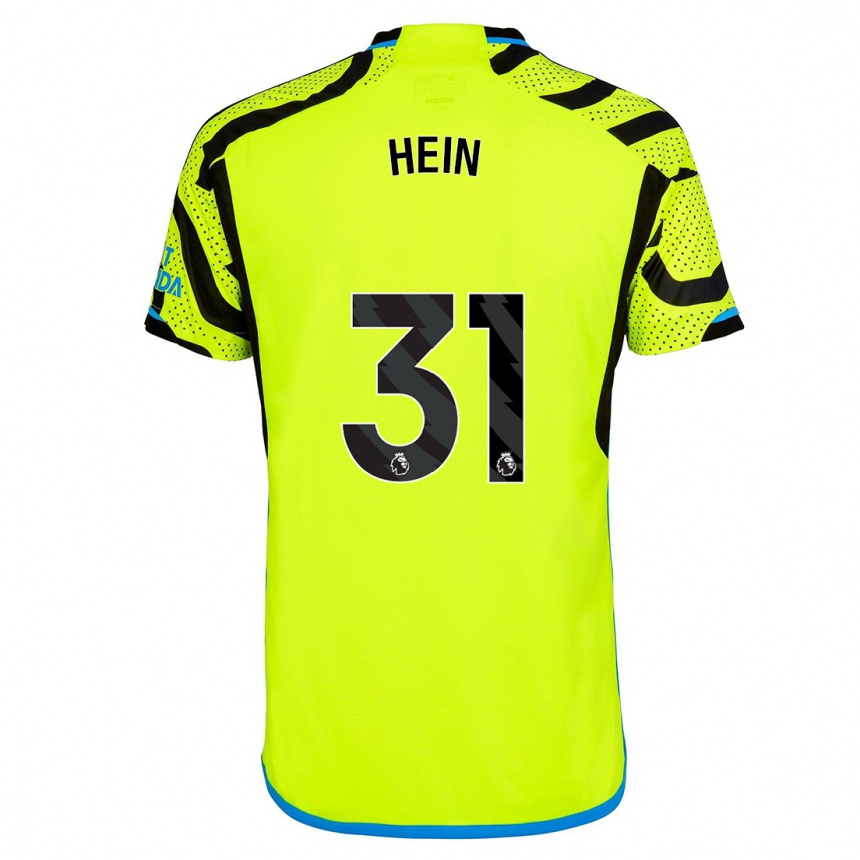 Kids Karl Hein #31 Yellow Away Jersey 2023/24 T-Shirt Canada