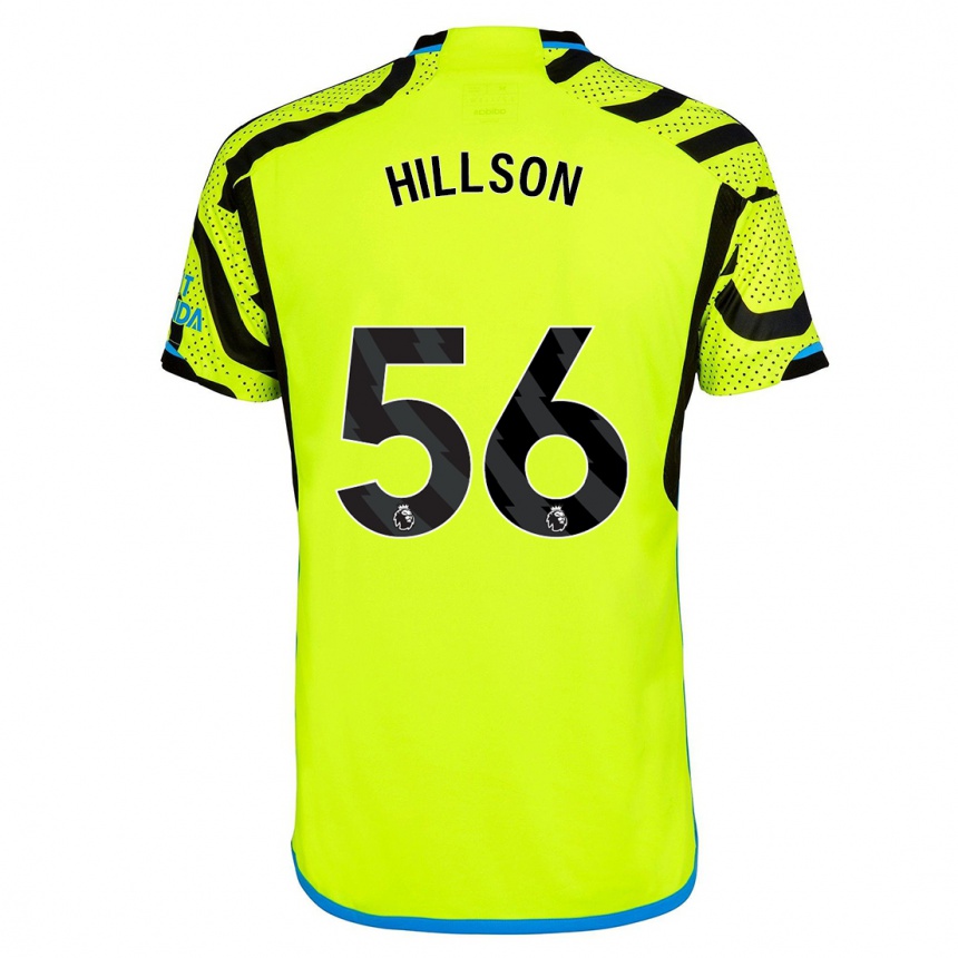 Kids James Hillson #56 Yellow Away Jersey 2023/24 T-Shirt Canada