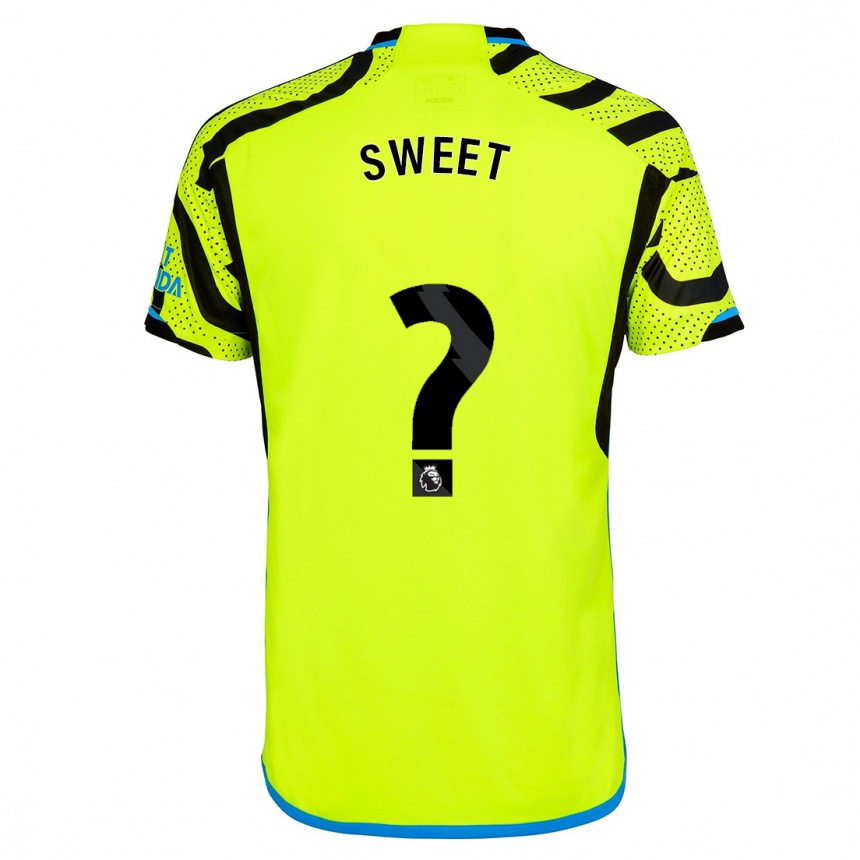 Enfant Football Maillot Will Sweet #0 Jaune Tenues Extérieur 2023/24 Canada