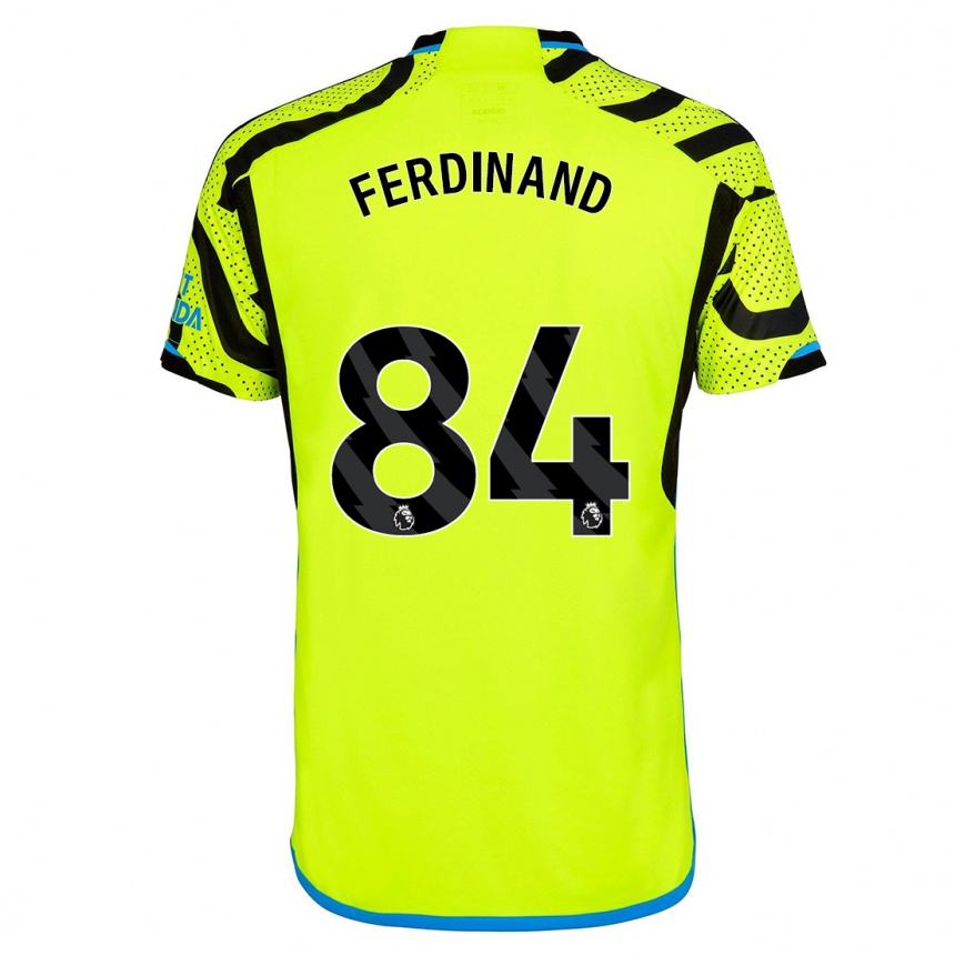 Enfant Football Maillot Seb Ferdinand #84 Jaune Tenues Extérieur 2023/24 Canada