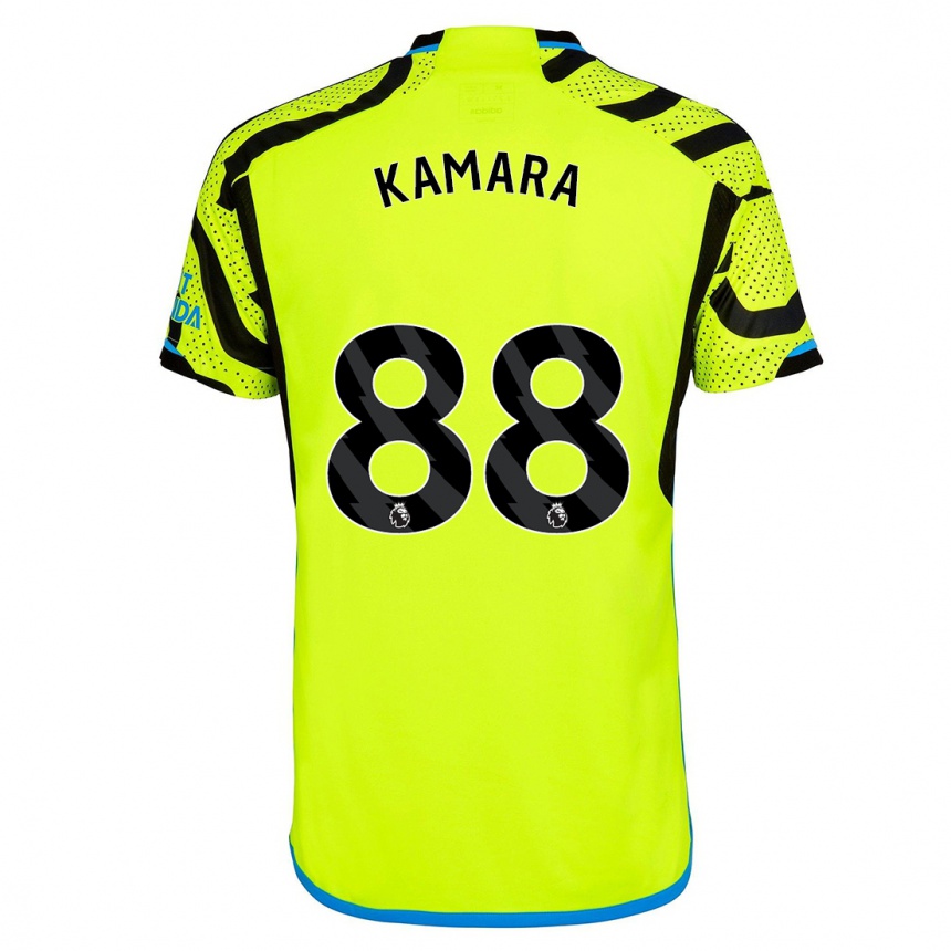 Enfant Football Maillot Osman Kamara #88 Jaune Tenues Extérieur 2023/24 Canada