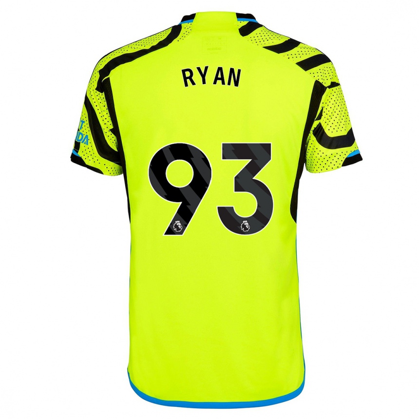 Enfant Football Maillot Kamarni Ryan #93 Jaune Tenues Extérieur 2023/24 Canada