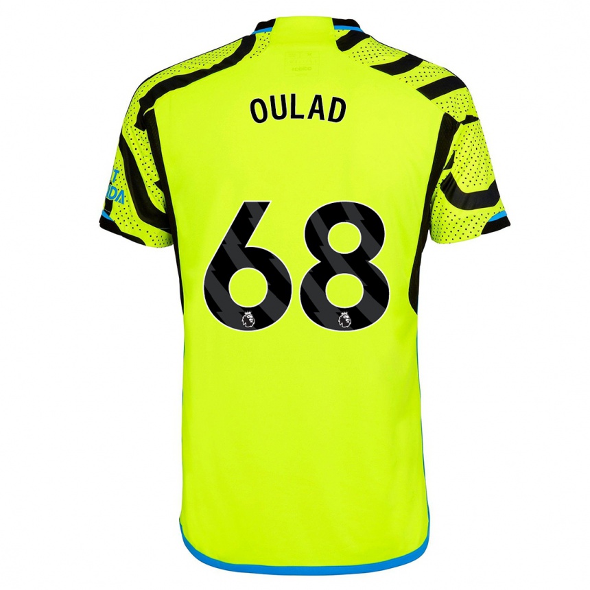 Enfant Football Maillot Salah-Eddine Oulad M'hand #68 Jaune Tenues Extérieur 2023/24 Canada