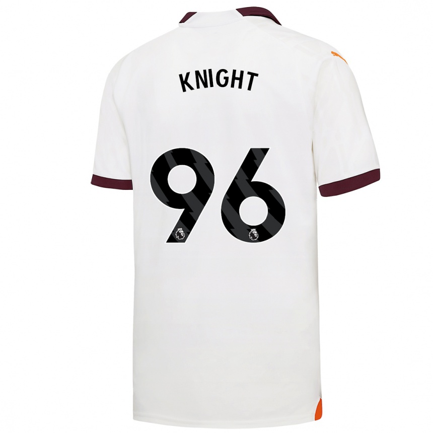 Kids Ben Knight #96 White Away Jersey 2023/24 T-Shirt Canada