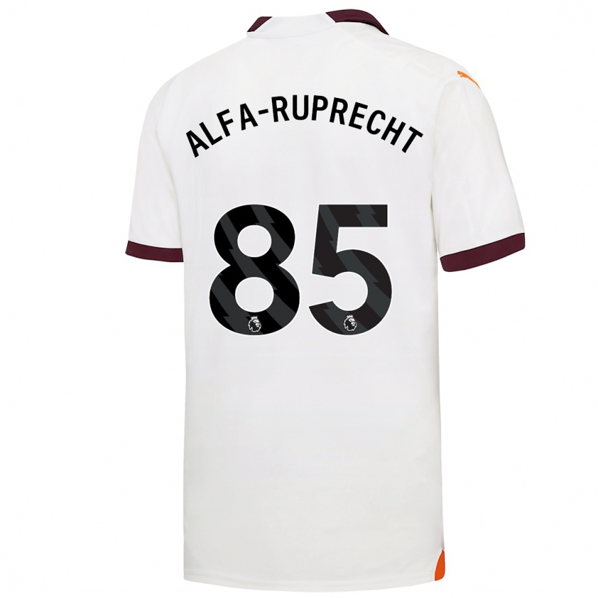 Kids  Farid Alfa-Ruprecht #85 White Away Jersey 2023/24 T-Shirt Canada