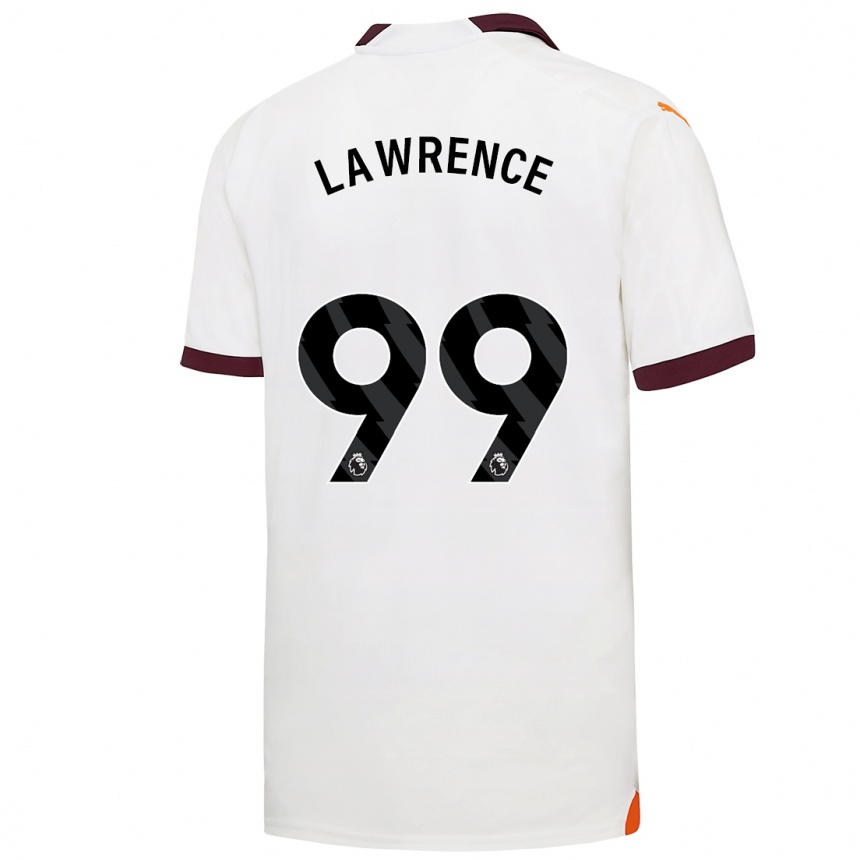 Kids Emilio Lawrence #99 White Away Jersey 2023/24 T-Shirt Canada