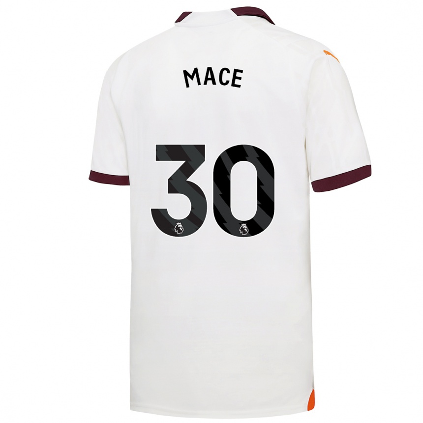 Kids  Ruby Mace #30 White Away Jersey 2023/24 T-Shirt Canada