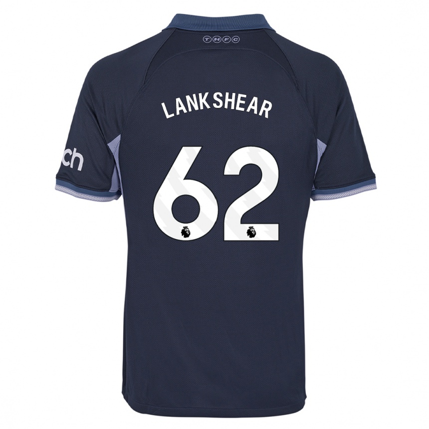 Enfant Football Maillot Will Lankshear #62 Bleu Foncé Tenues Extérieur 2023/24 Canada