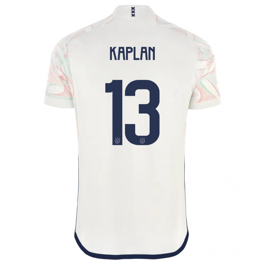 Kids Ahmetcan Kaplan #13 White Away Jersey 2023/24 T-Shirt Canada