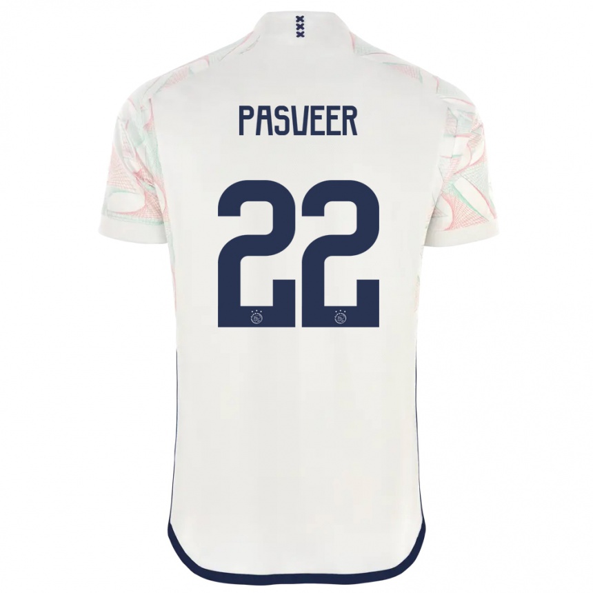 Enfant Football Maillot Remko Pasveer #22 Blanc Tenues Extérieur 2023/24 Canada