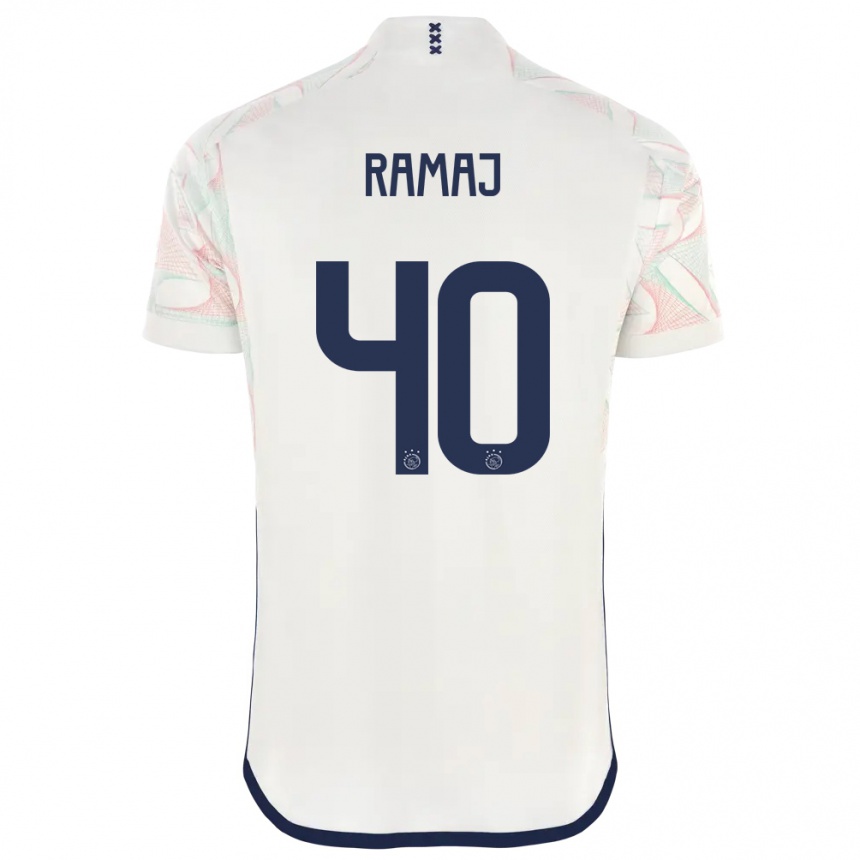 Kids Diant Ramaj #40 White Away Jersey 2023/24 T-Shirt Canada