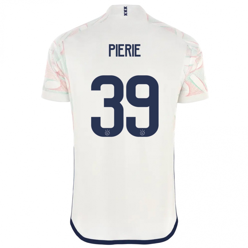 Kids  Kik Pierie #39 White Away Jersey 2023/24 T-Shirt Canada