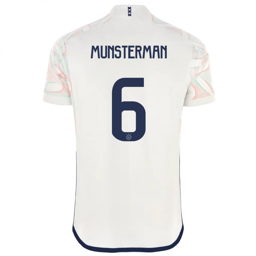 Enfant Football Maillot Marthe Munsterman #6 Blanc Tenues Extérieur 2023/24 Canada