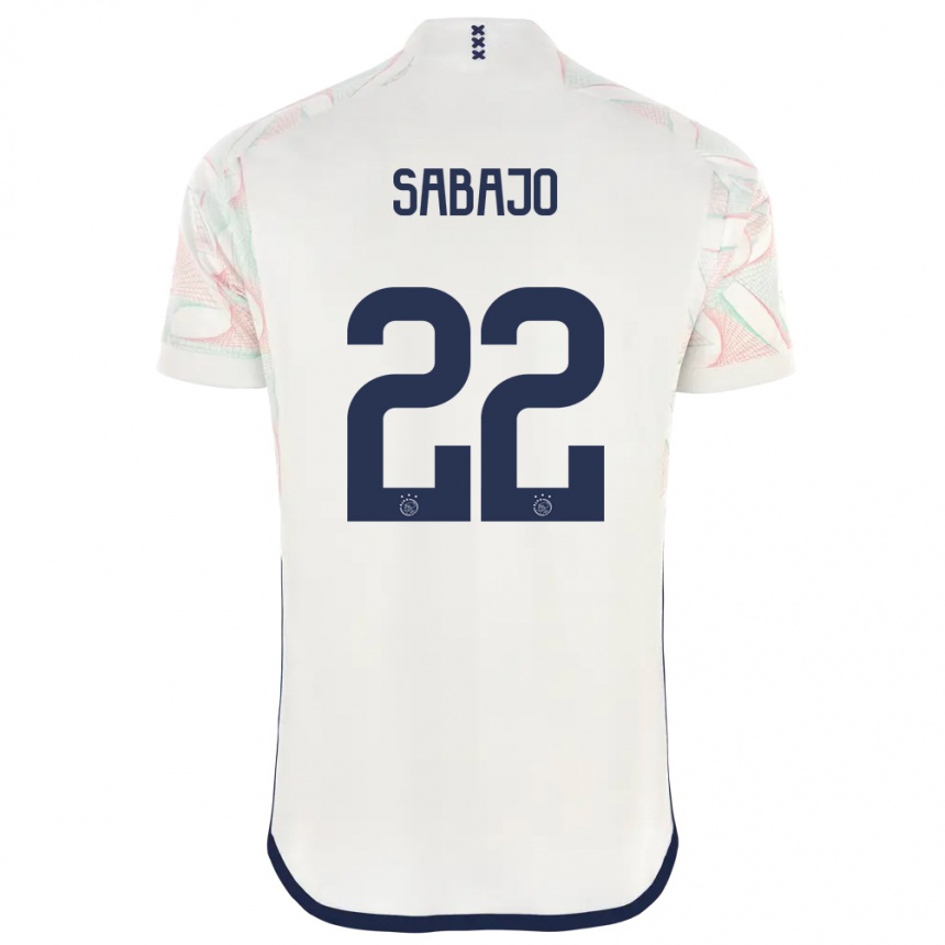 Enfant Football Maillot Quinty Sabajo #22 Blanc Tenues Extérieur 2023/24 Canada