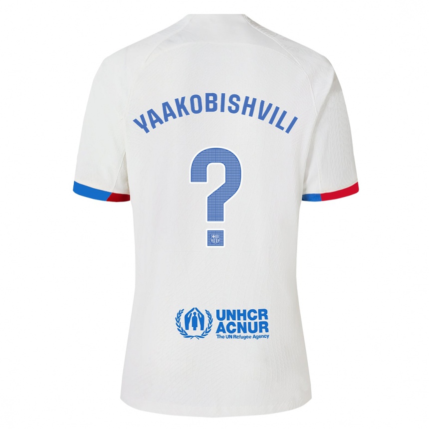 Enfant Football Maillot Áron Yaakobishvili #0 Blanc Tenues Extérieur 2023/24 Canada