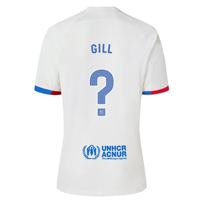 Enfant Football Maillot Adrian Gill #0 Blanc Tenues Extérieur 2023/24 Canada