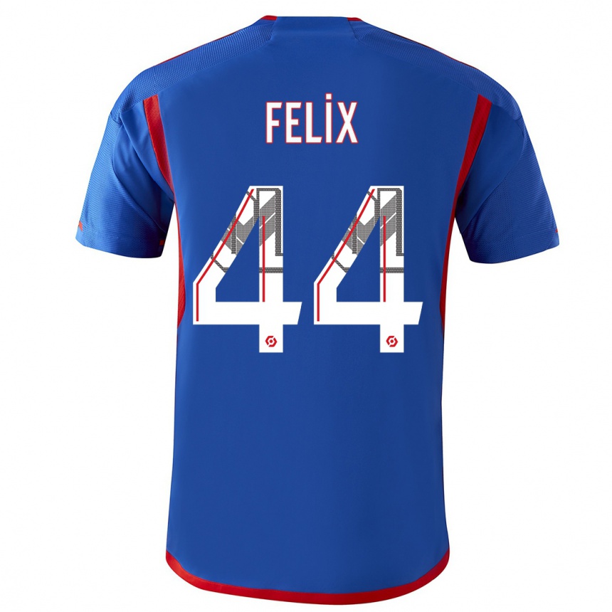 Kids Marley Felix #44 Blue Red Away Jersey 2023/24 T-Shirt Canada