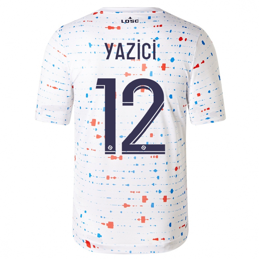 Enfant Football Maillot Yusuf Yazici #12 Blanc Tenues Extérieur 2023/24 Canada