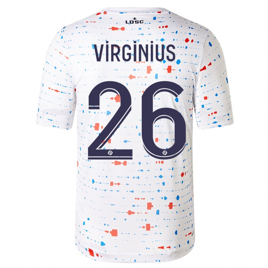 Enfant Football Maillot Alan Virginius #26 Blanc Tenues Extérieur 2023/24 Canada