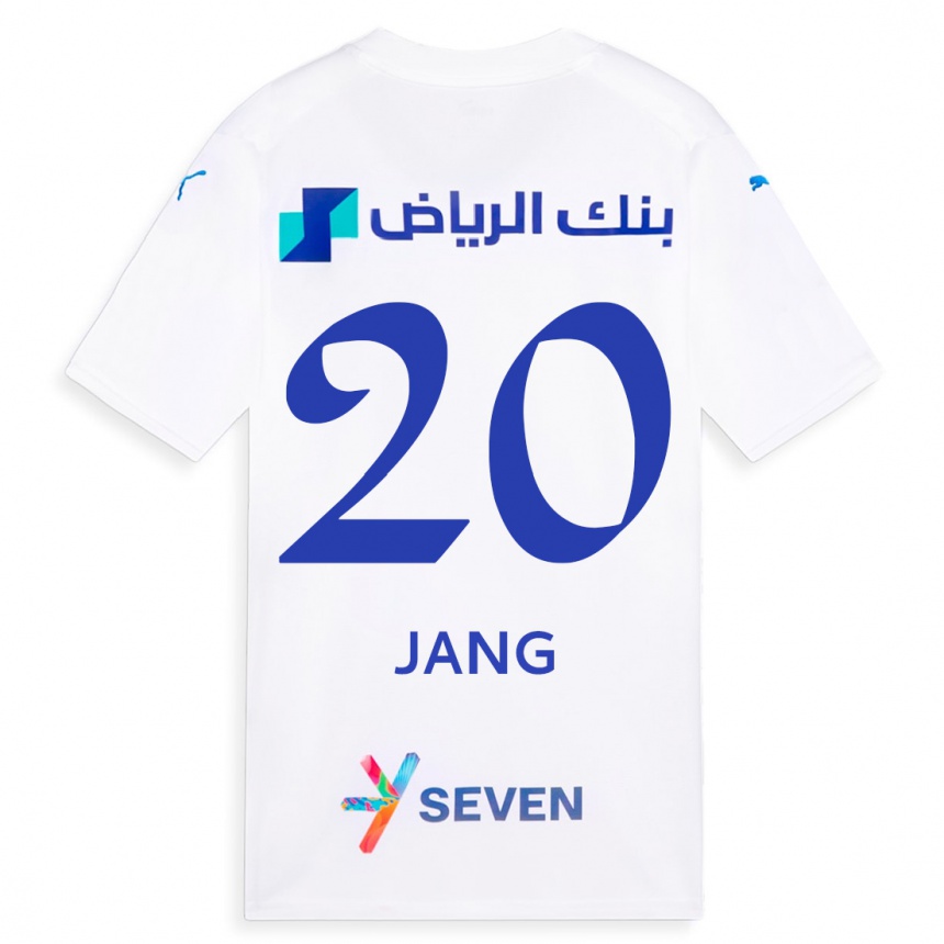 Enfant Football Maillot Hyun-Soo Jang #20 Blanc Tenues Extérieur 2023/24 Canada