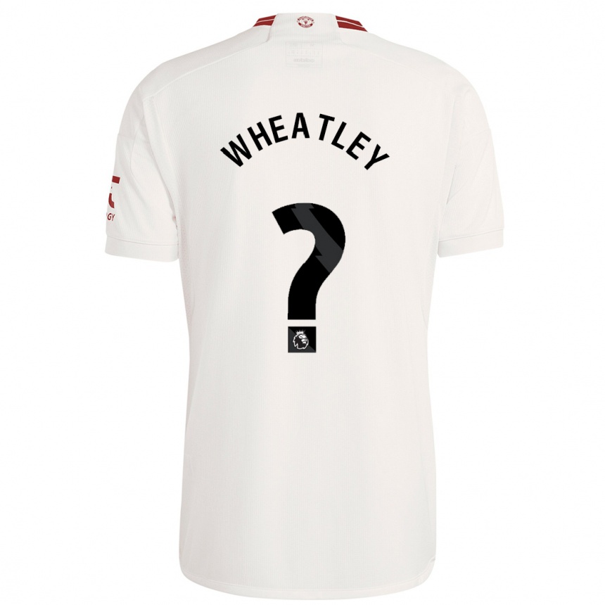 Kids Ethan Wheatley #0 White Third Jersey 2023/24 T-Shirt Canada